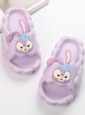 儿童拖鞋夏女童防滑宝宝星黛露一字拖亲子沙滩云朵中大童家居凉拖