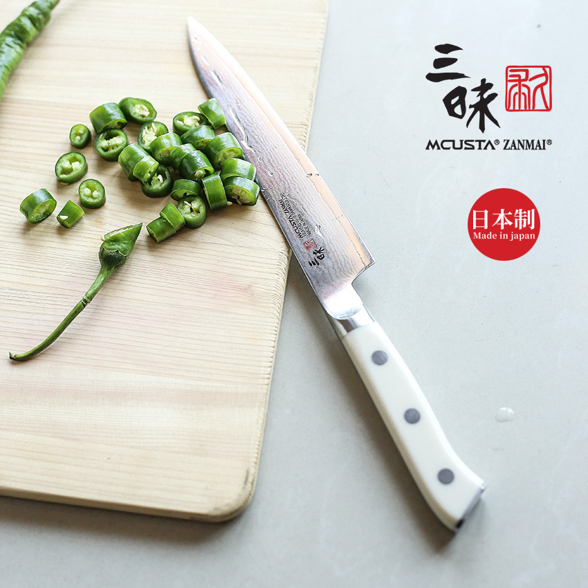 日本进口ZANMAI三昧vg10水果刀
