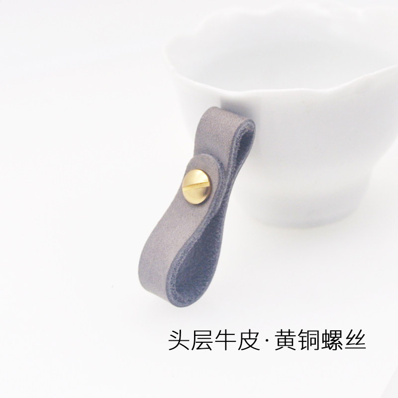 男女通用真皮汽车钥匙扣链接皮扣男士车牛皮真皮女士牛皮连接皮