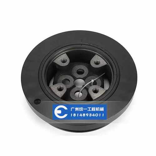 小松PC350-7/PC300-7/PC360-7曲轴皮带轮6D114发动机皮带轮康明斯