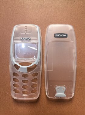 诺基亚 3310 磨砂透明壳  手机壳 99新 装机超靓