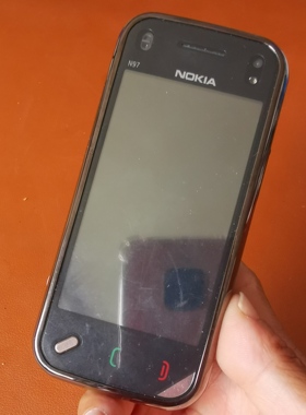 诺基亚n97 mini库存原装带原膜经典侧翻全键盘功能正常