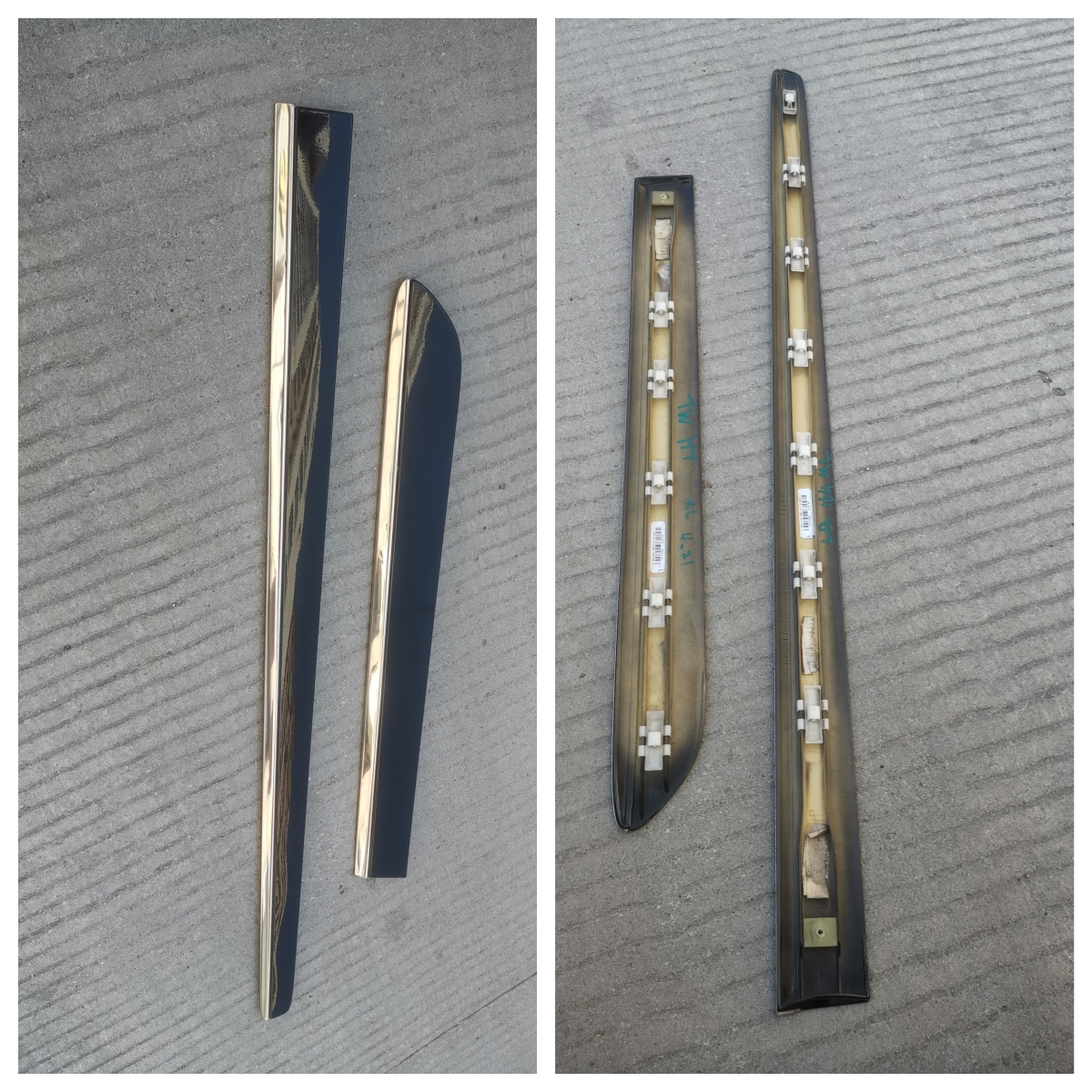 适用于奔驰W164前门后门ML300车门车身ML350饰条亮条ML500防撞条