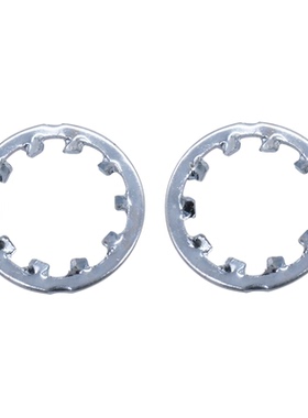 CZ五金锰钢兰锌内齿锁紧垫圈止退垫防松垫片DIN6797J国标GB861.1