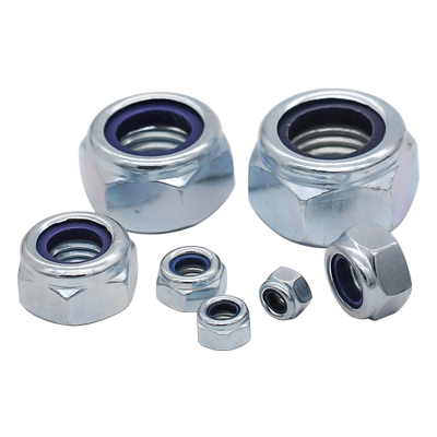 cz五金4级8级10级尼龙锁紧螺母