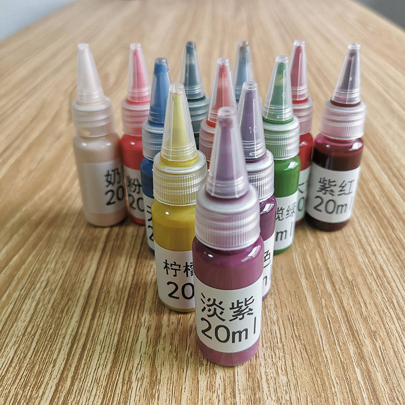 20ml飘漆水转印腰果漆diy颜料扇漂流大漆摆摊漂漆仿大理石木纹漆