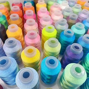 时光与美 3股变色龙芝麻金幻彩线50克流苏绕线绑线莲花饰品编绳线