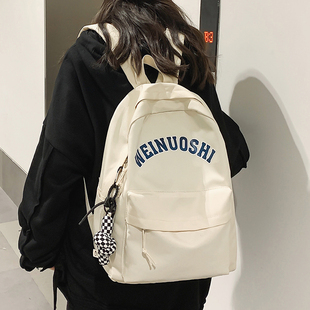 高中生高颜值简约双肩包背包女肩包 书包初中生女生ins风2025新款
