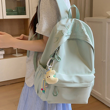 书包初中生女2025新款大容量双肩包高中女生大学生简约风女孩背包