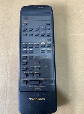适合用二手松下 组合音响机遥控器：RAK- SA503E（没有电池后盖）