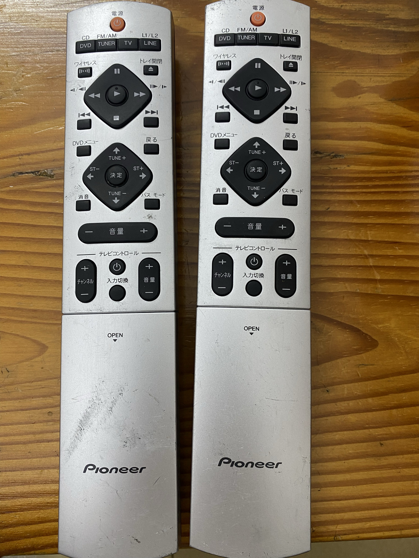 原装二手先锋 家庭影院DVD音响遥控器：XXD3058配机器：XV-DV31