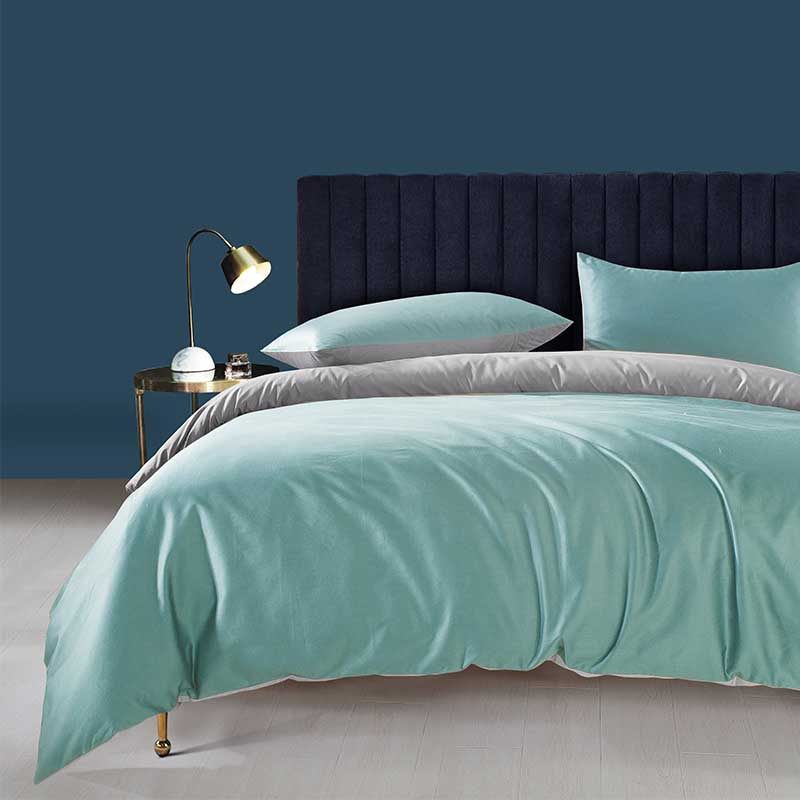 银桑轻奢60支床上四件套全纯棉裸睡学生宿舍床单床新疆棉花长绒棉