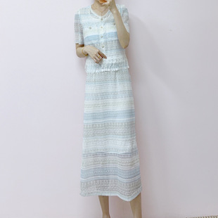 中长款 百搭拼接假两件短袖 连衣裙216 专柜品牌时尚 2026年夏季