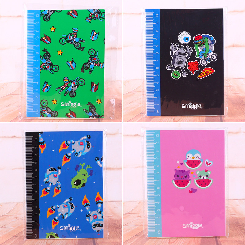 SPOT AUSTRALIAN SMIGGLE 학생 자필 노트 오류 수정서 여행 기록부 자장 A6 사이즈