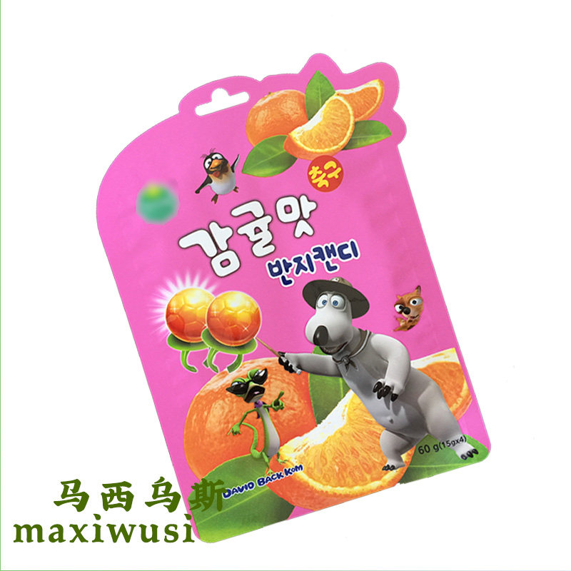 定制棒棒糖异形复合袋