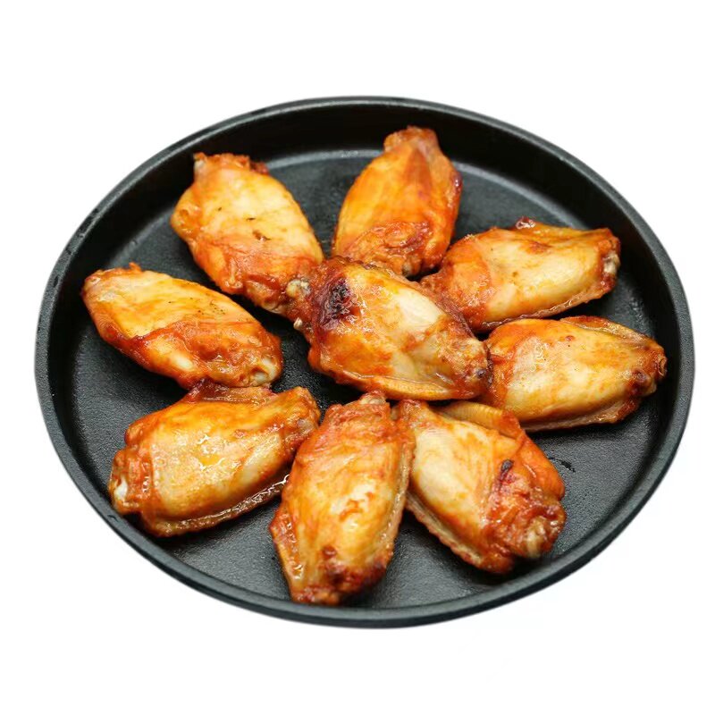 奥尔良鸡翅中500g腌制鸡翅中烤肉烧烤食材半成品空气炸锅烤箱小吃