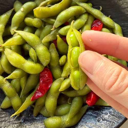 即食水煮带壳毛豆半成品下酒菜