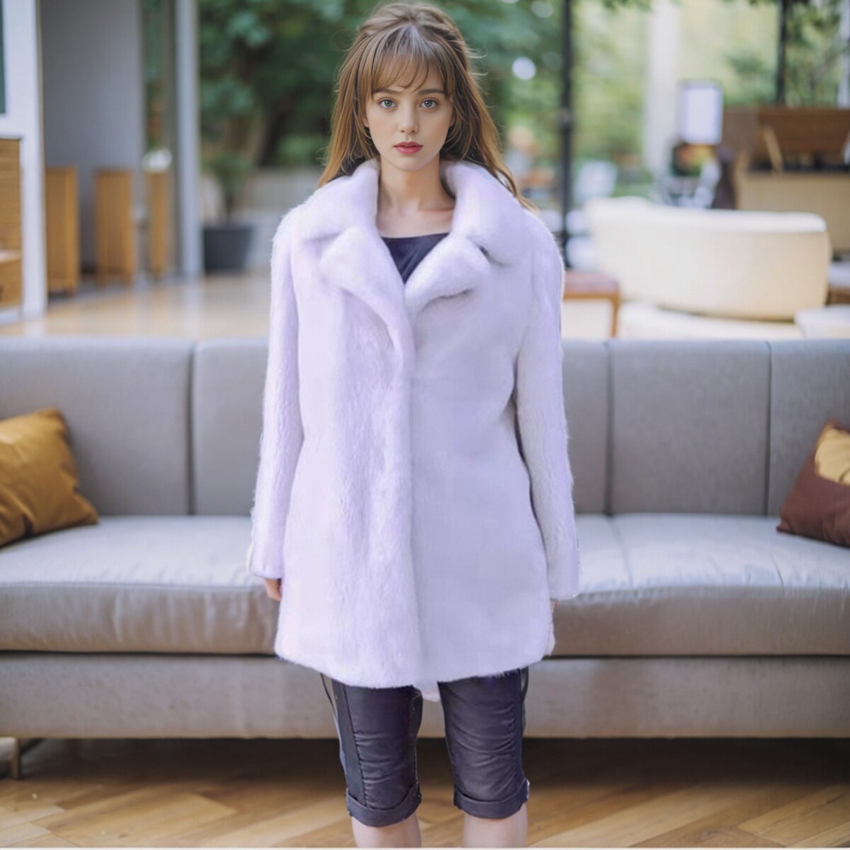 貂皮大衣皮草改款染色干洗换里布皮衣皮毛一体改色改款修改定制