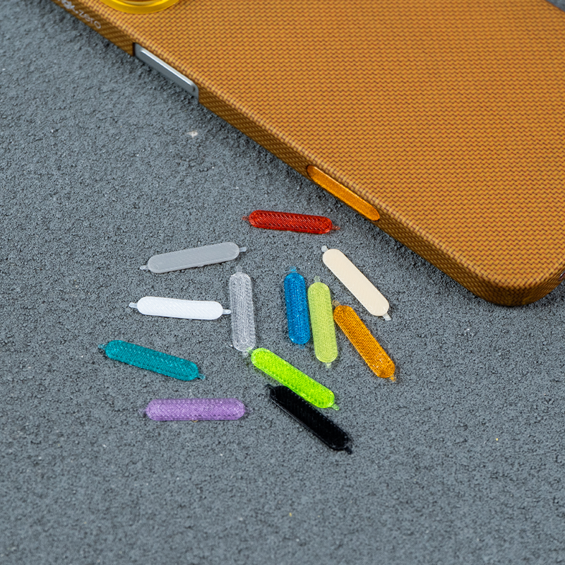 凯夫拉手机壳相机控制按键3D打印DIY适用于苹果iphone16/17系列