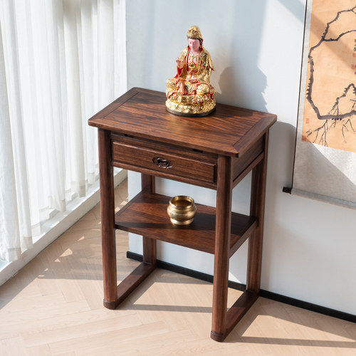 佛龛柜新中式实木香桌供台家用神台香案供桌条案佛桌简约神龛供奉
