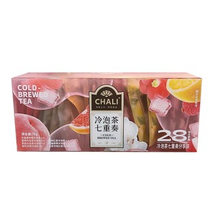 CHALI茶里七重奏冷泡茶28包蜜桃乌龙水果茶包袋泡茶