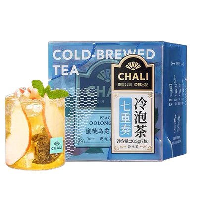 CHALI茶里七重奏冷泡茶蜜桃乌龙茶茉莉花茶水果茶红茶包茶叶
