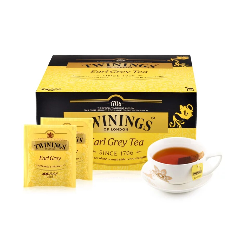 川宁豪门伯爵红茶100片/50片 进口独立包红茶袋泡茶 酒店烘焙奶茶