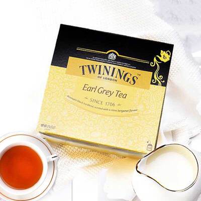 TWININGS川宁伯爵红茶100片进口