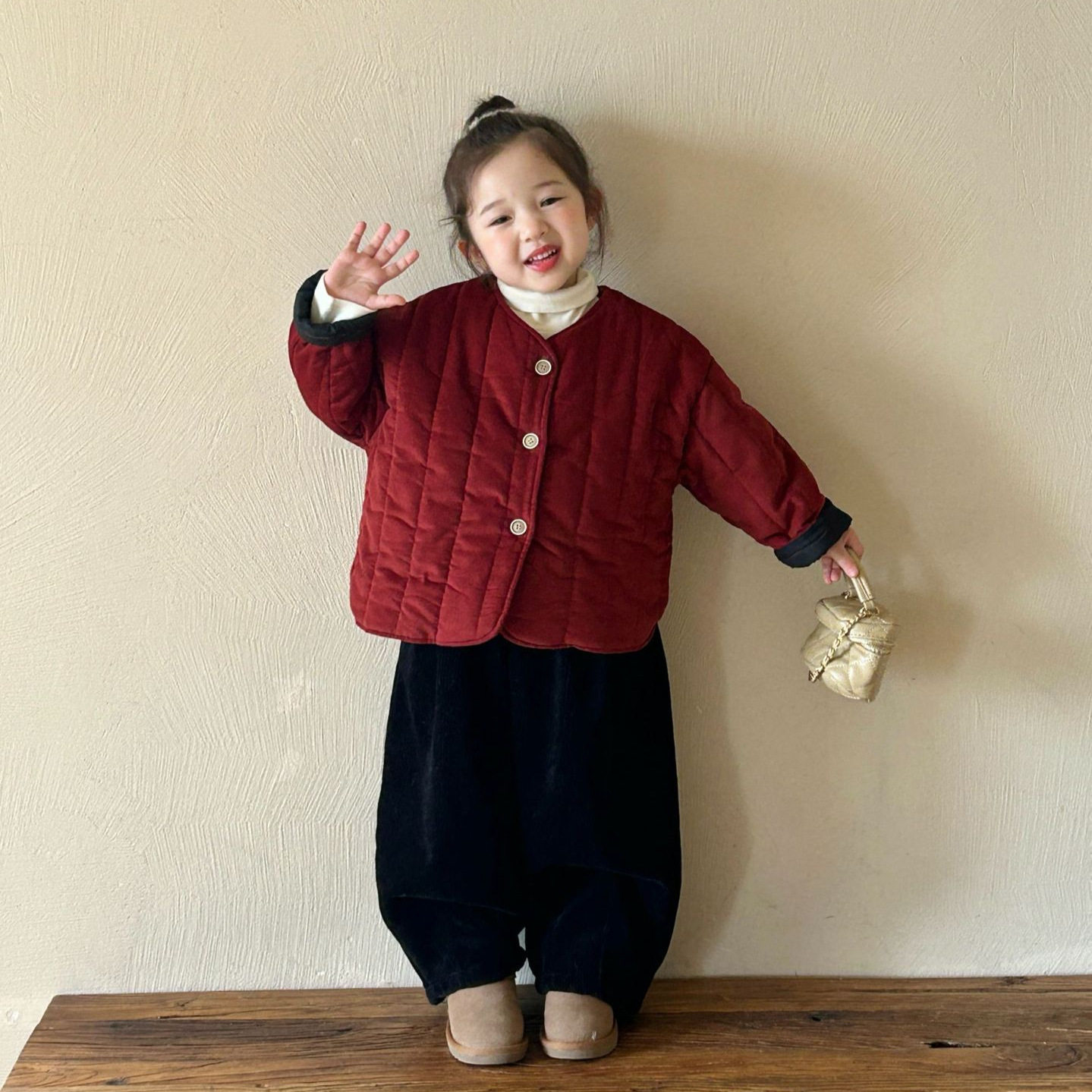 2024冬季新款童装 韩版童装棉袄/棉服