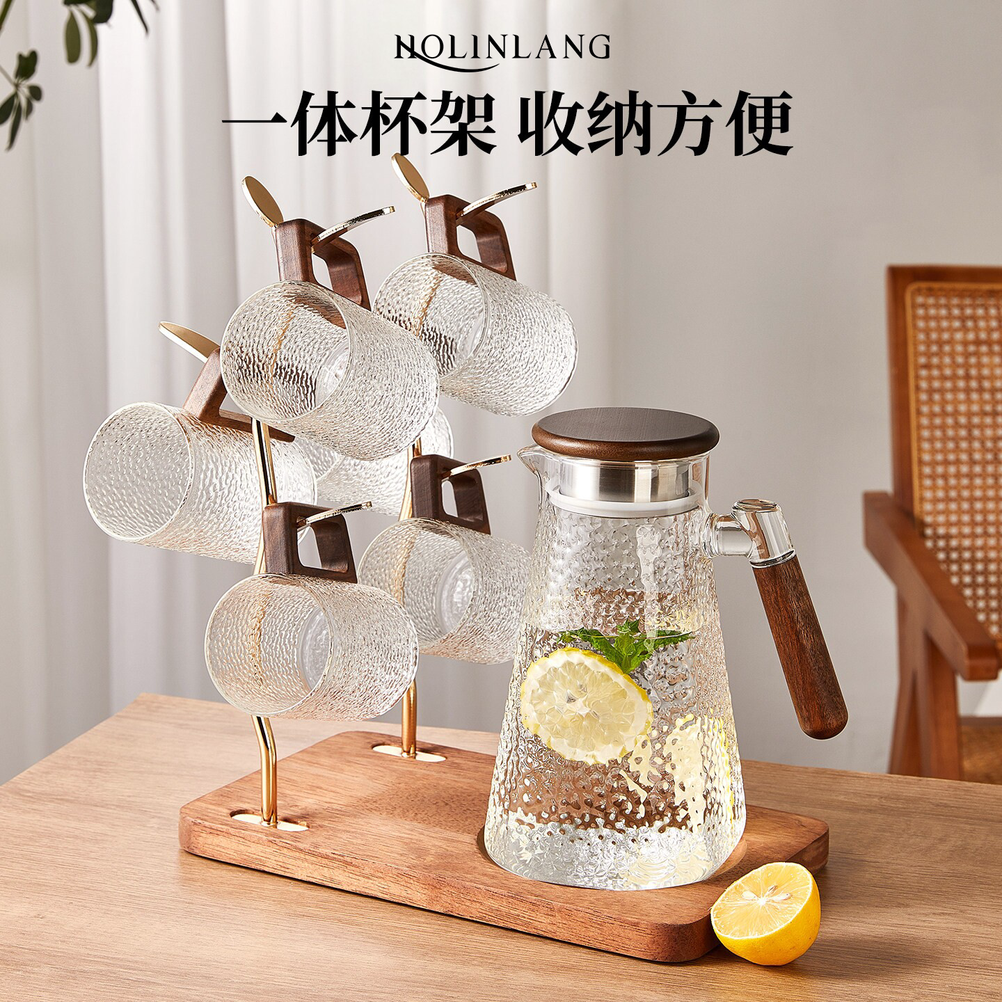 家用玻璃杯客厅待客水杯泡茶杯图片