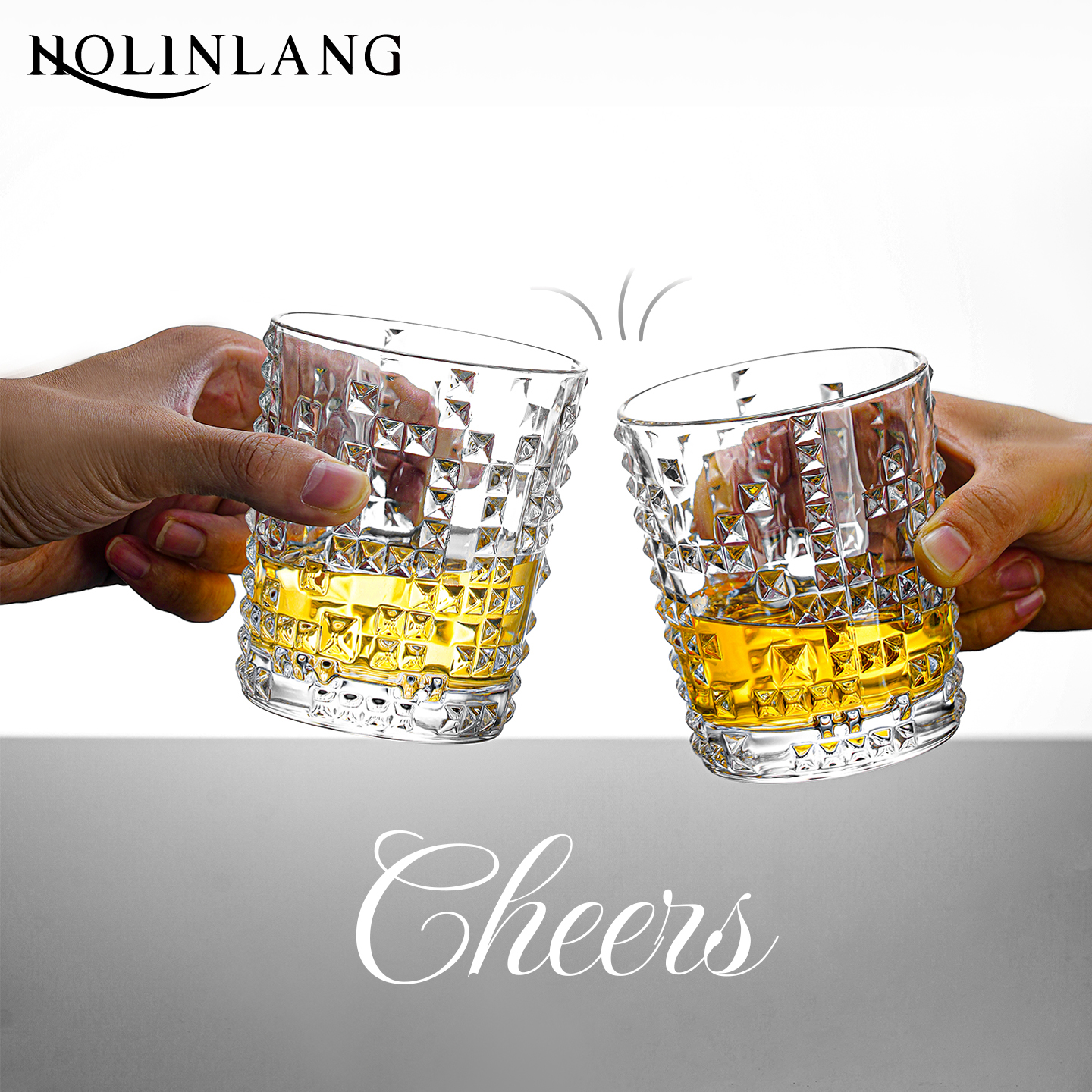 威士忌酒杯轻奢高档水晶杯高颜值洋酒杯高级感玻璃杯子