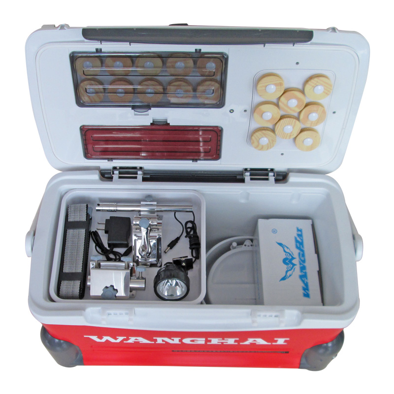 垂钓用品望海带灯钓箱 保冷箱 精品钓鱼箱 不锈钢配件wh-CⅡ2900