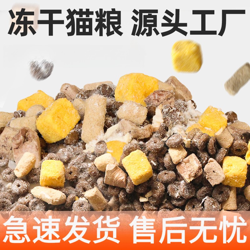 推荐幼猫粮1到12个月猫粮食0-6猫咪猫粮营养大袋蛋黄冻干生骨肉
