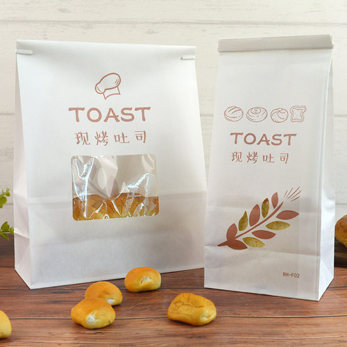 烘焙包装450g花式6片切片吐司袋