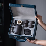 bộ ấm trà ck Zisha Kung Fu Trà Bộ Ấm Trà Ấm Trà Hộp Quà Tặng Khắc Trung Thu Logo Công Ty Quà Tặng Ngày Quốc Khánh bộ bình trà 0.8 l camellia bộ bình trà gốm sứ