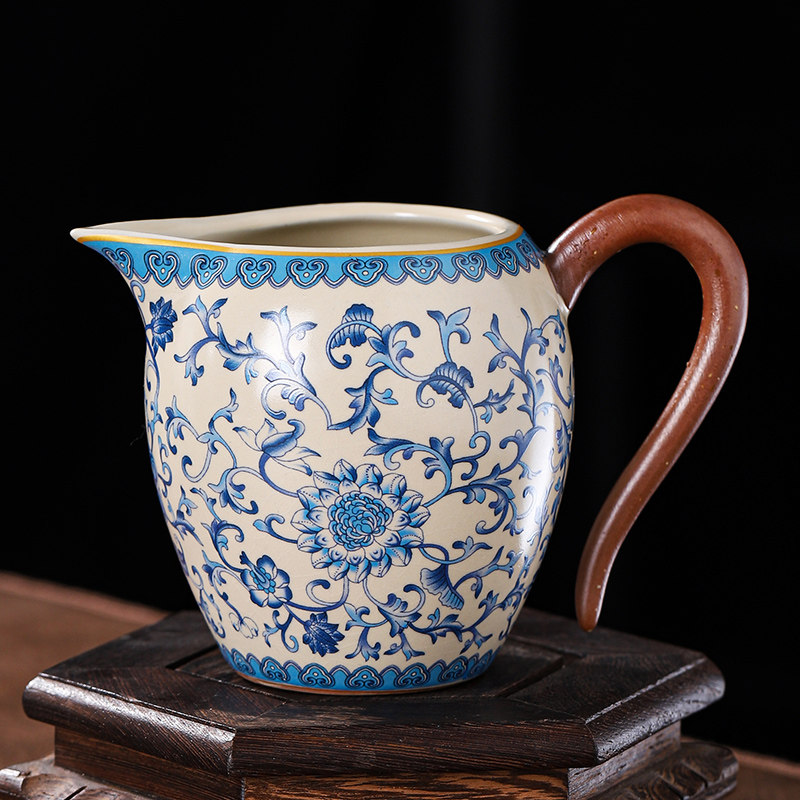 汝窑公道杯泡茶分茶器2025新款茶具陶瓷公杯高端功道杯高级分茶杯图片