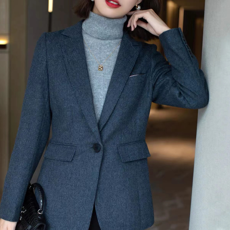 秋冬新款气质职业装通勤长袖