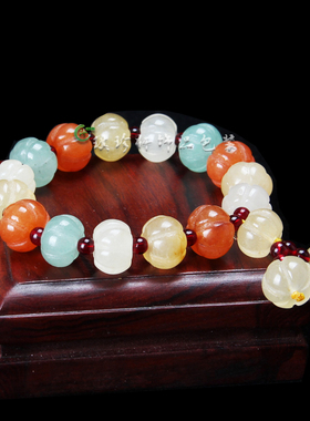 男女金丝玉民族风立体南瓜