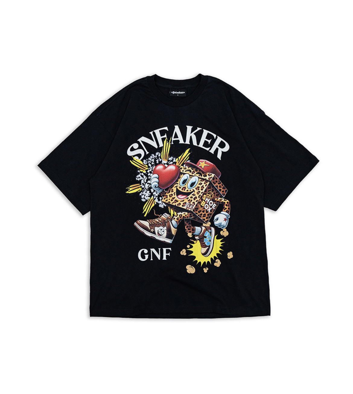 罗志祥 Gotnofears 正品 球鞋限定短袖上衣 黑色