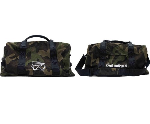 罗志祥 GOTNOFEARS 正品 迷彩多功能旅行包