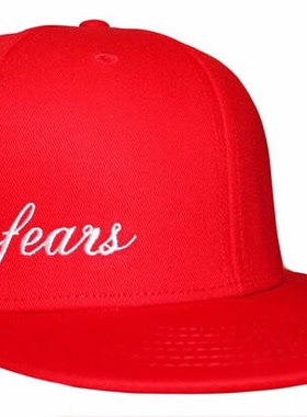 清仓 罗志祥 GOTNOFEARS GNF 正品 Script Snapback 棒球帽子红色