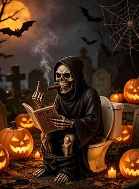 Halloweentoiletdecorationfor