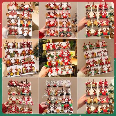 Christmas headdress deer horn headband圣诞节头饰鹿角发箍