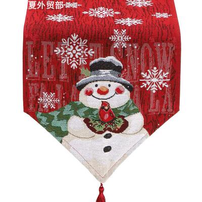 Christmastableflagsnowman圣诞
