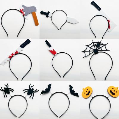 搞怪菜刀斧头发箍万圣节恶搞发饰
