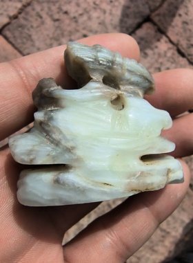 石器时代包老石器石核包老石器石核红山文化文化期玉器古玩古董高