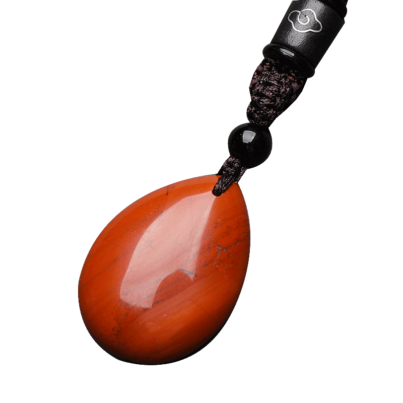红竹石吊坠护身符饰品苦情痣项链