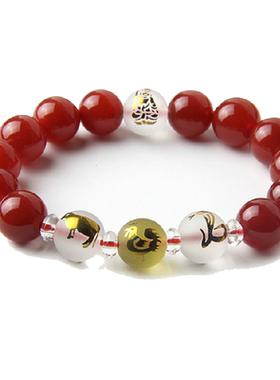 三合生肖贵人猴鼠龙手链