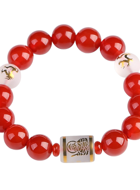 2026年六合贵人局黑曜石生肖手链