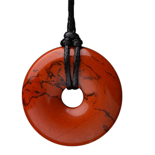 天然红竹石平安扣吊坠石碑护身符影子石饰品苦情痣男女项链情侣